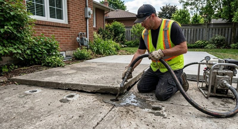 Concrete Slab Jacking in Tampa, FL