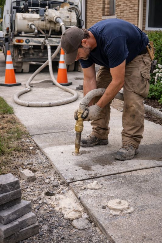 Sunken Sidewalk Repair in Tampa, FL