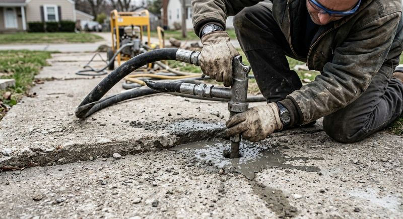 Uneven Pavement Repair in Columbus, OH